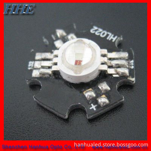Guaranteed 3W RGB LED for LED Stage Lights (HH-3WP6RGB RGB LED)
